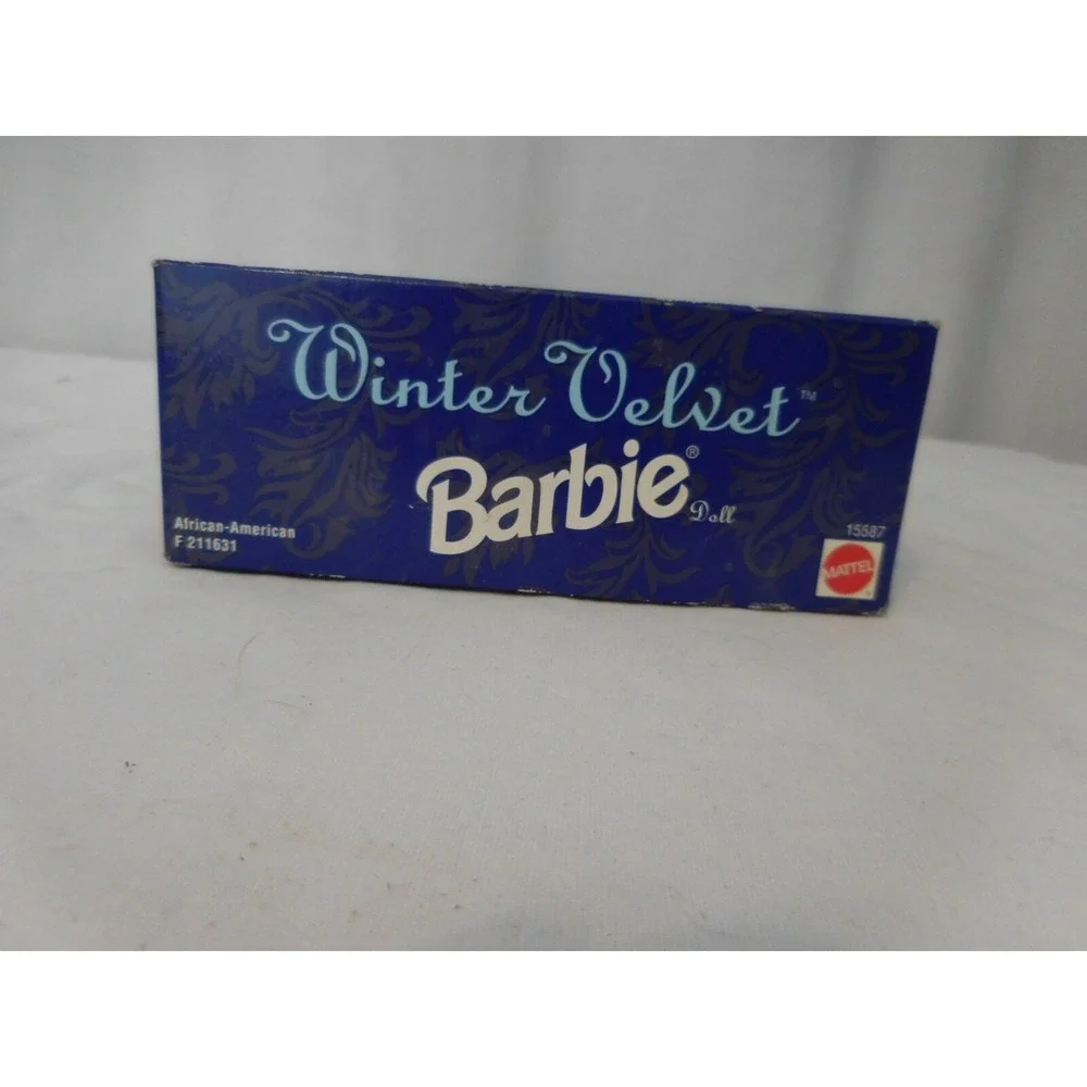 Avon Winter Velvet African American Barbie Doll‎ Special Edition Mattel 1995 NEW